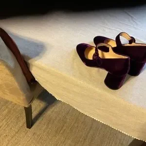 サンダル・ミュール Prada Velvet Mary Jane Pumps Prada | Shoes | Prada Calzature Donna Purple Velvet Mary